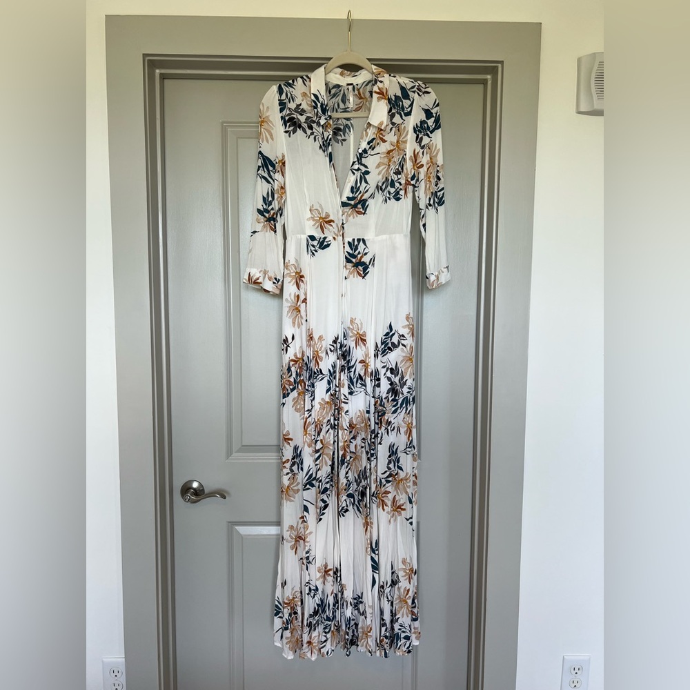 Free People Floral Maxi Dress
